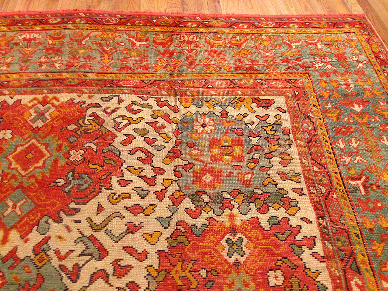 Antique oushak Carpet - # 9619