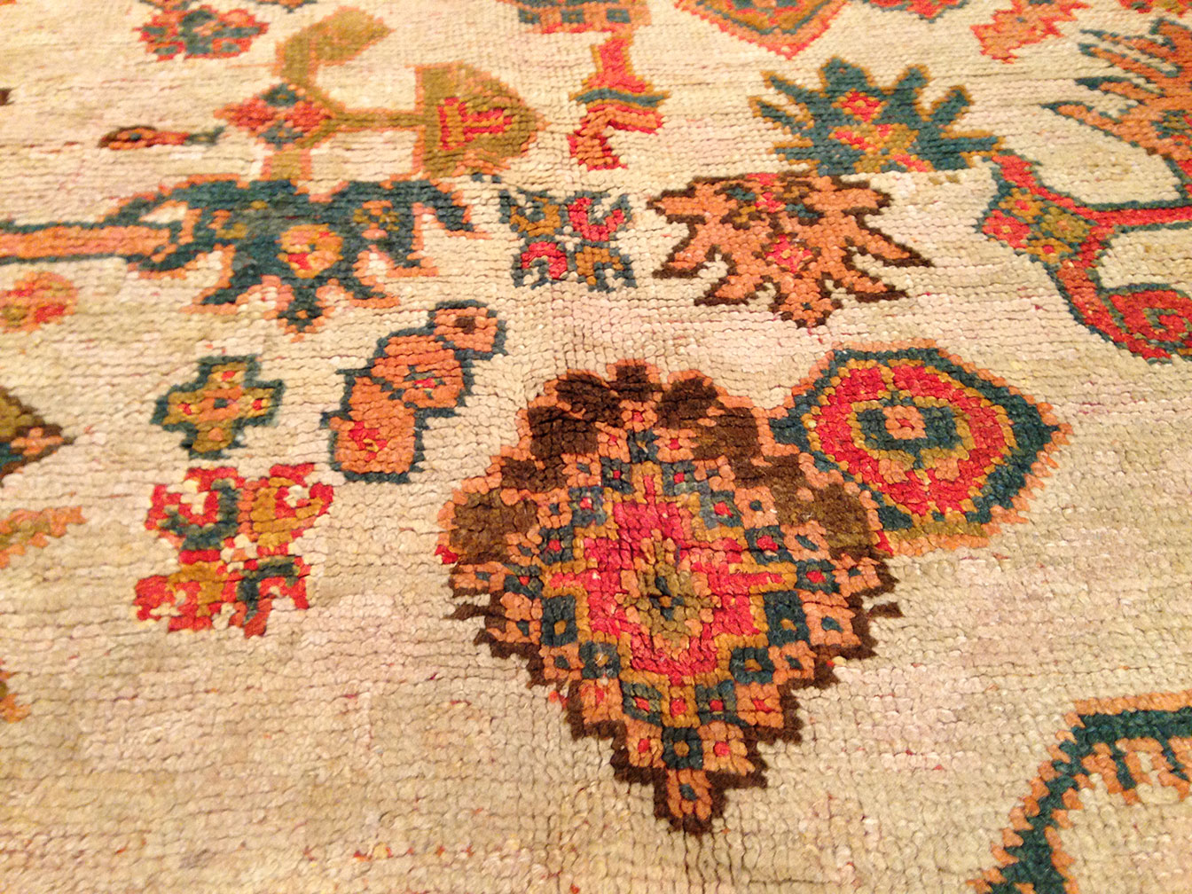 Antique oushak Carpet - # 9644