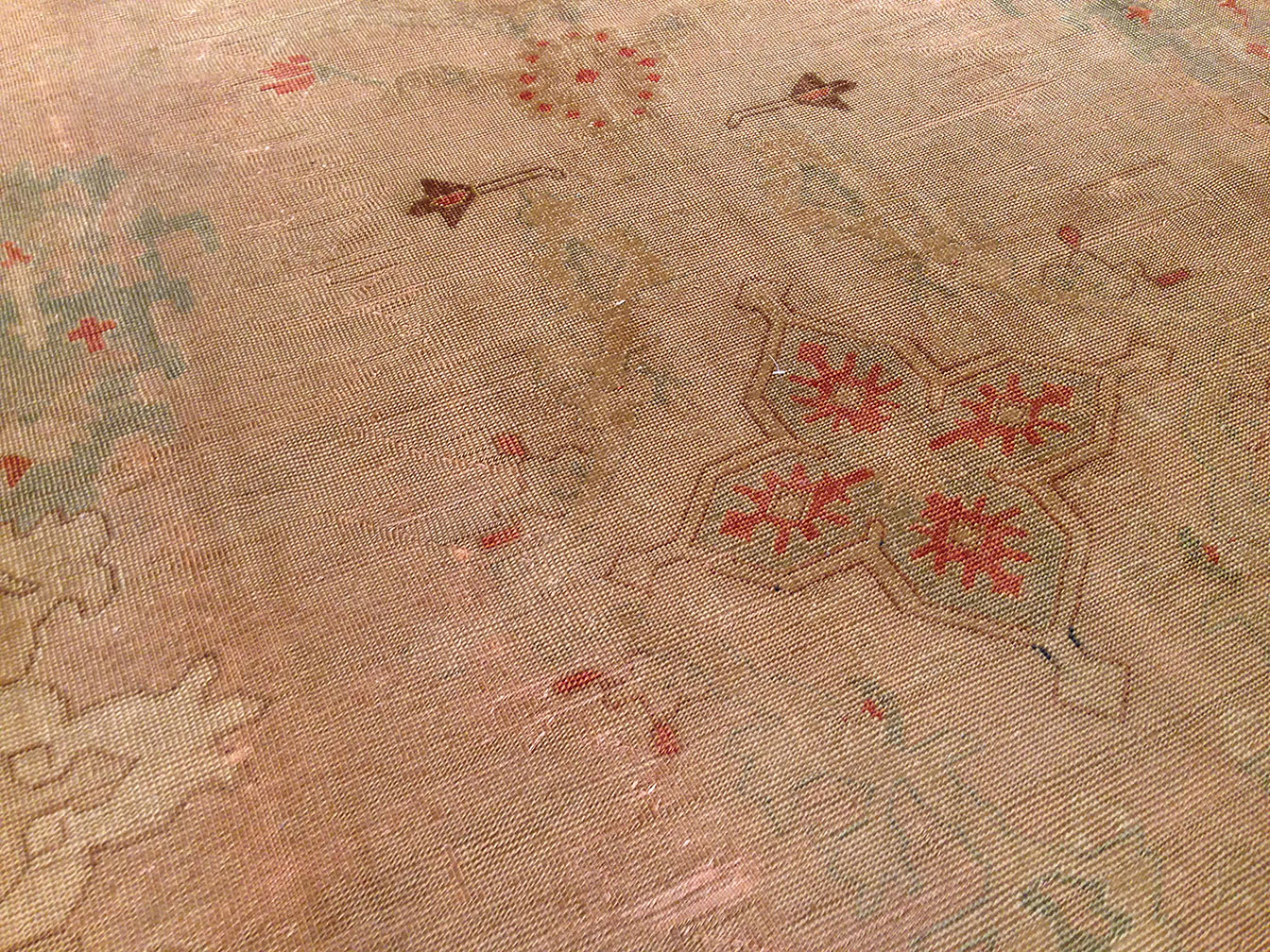 Antique oushak Carpet - # 9649