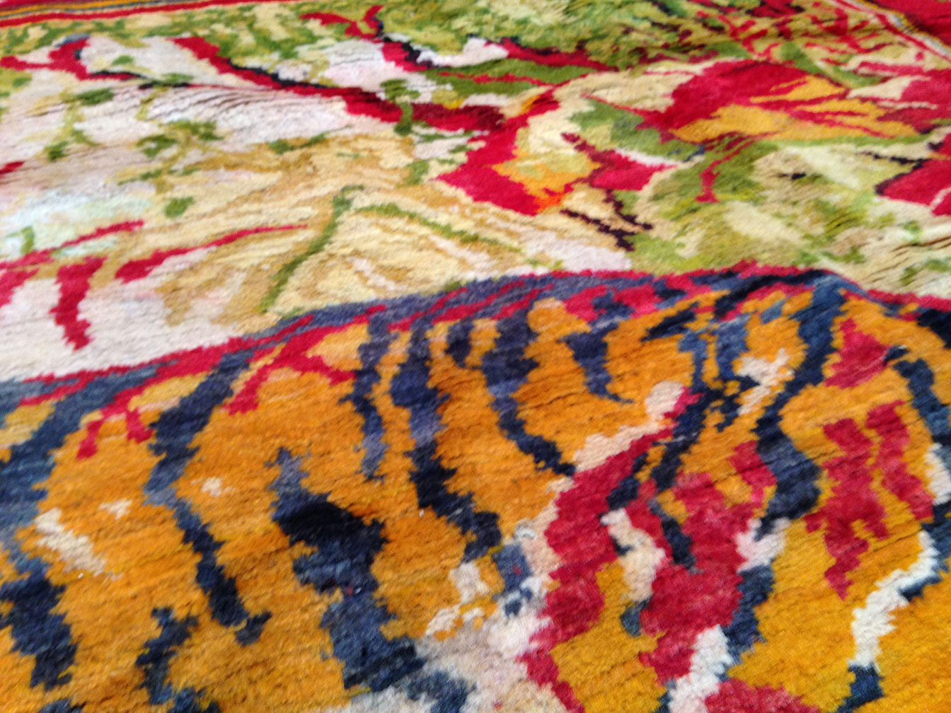 Antique oushak Carpet - # 9695