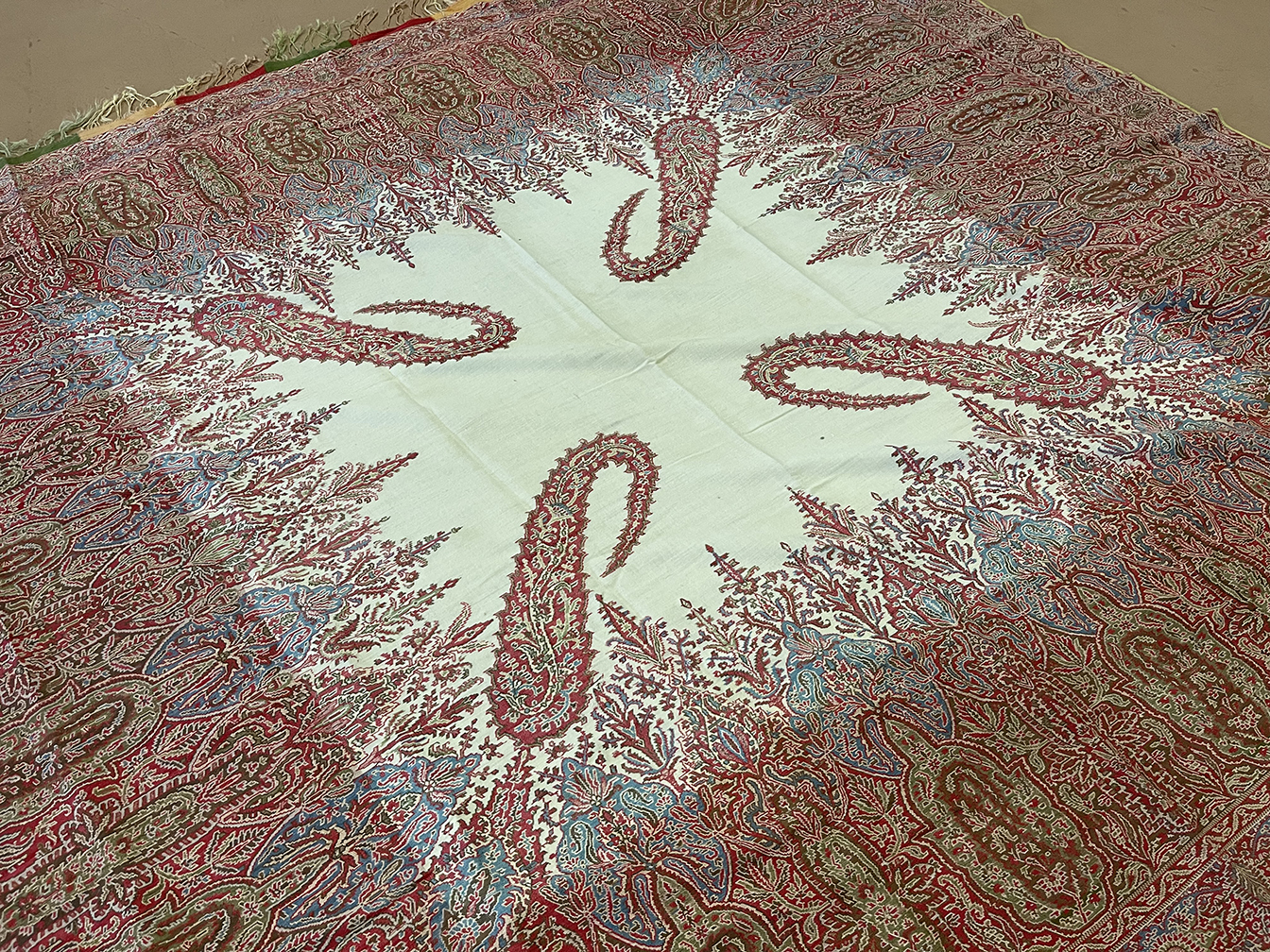 Antique paisley shawl - # 56229