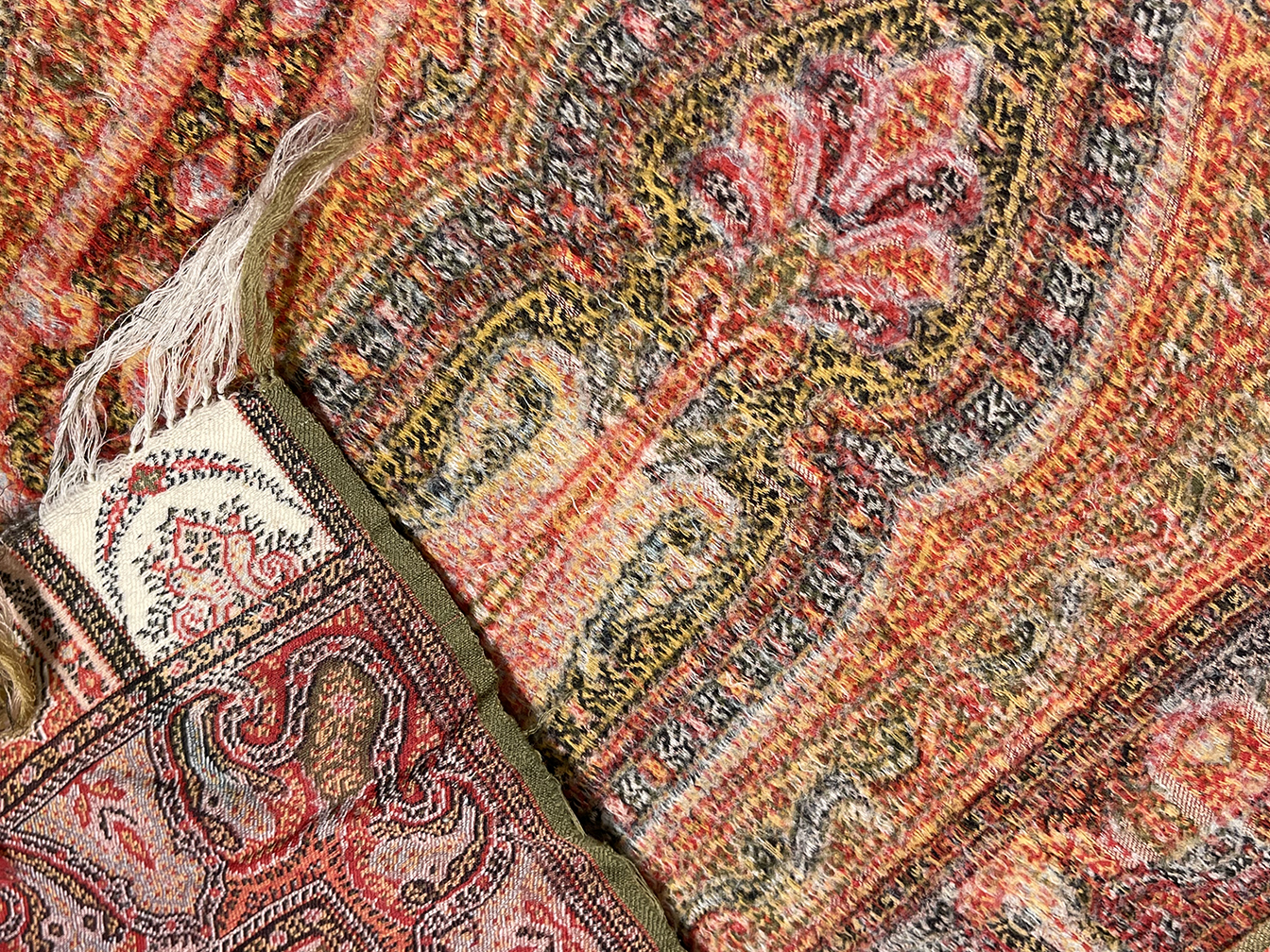 Antique paisley shawl - # 56491