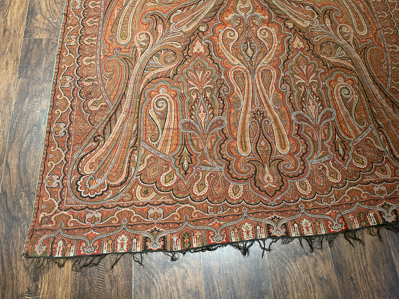 Antique paisley shawl - # 56492