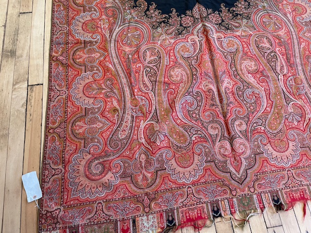 Antique paisley shawl - # 78813