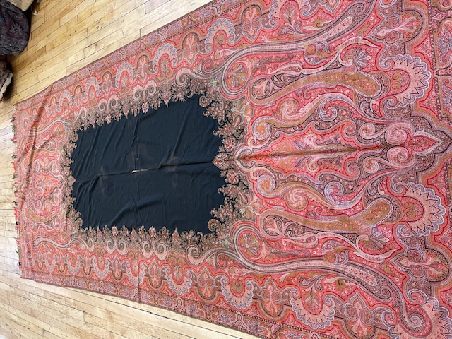 Antique paisley shawl - # 78813