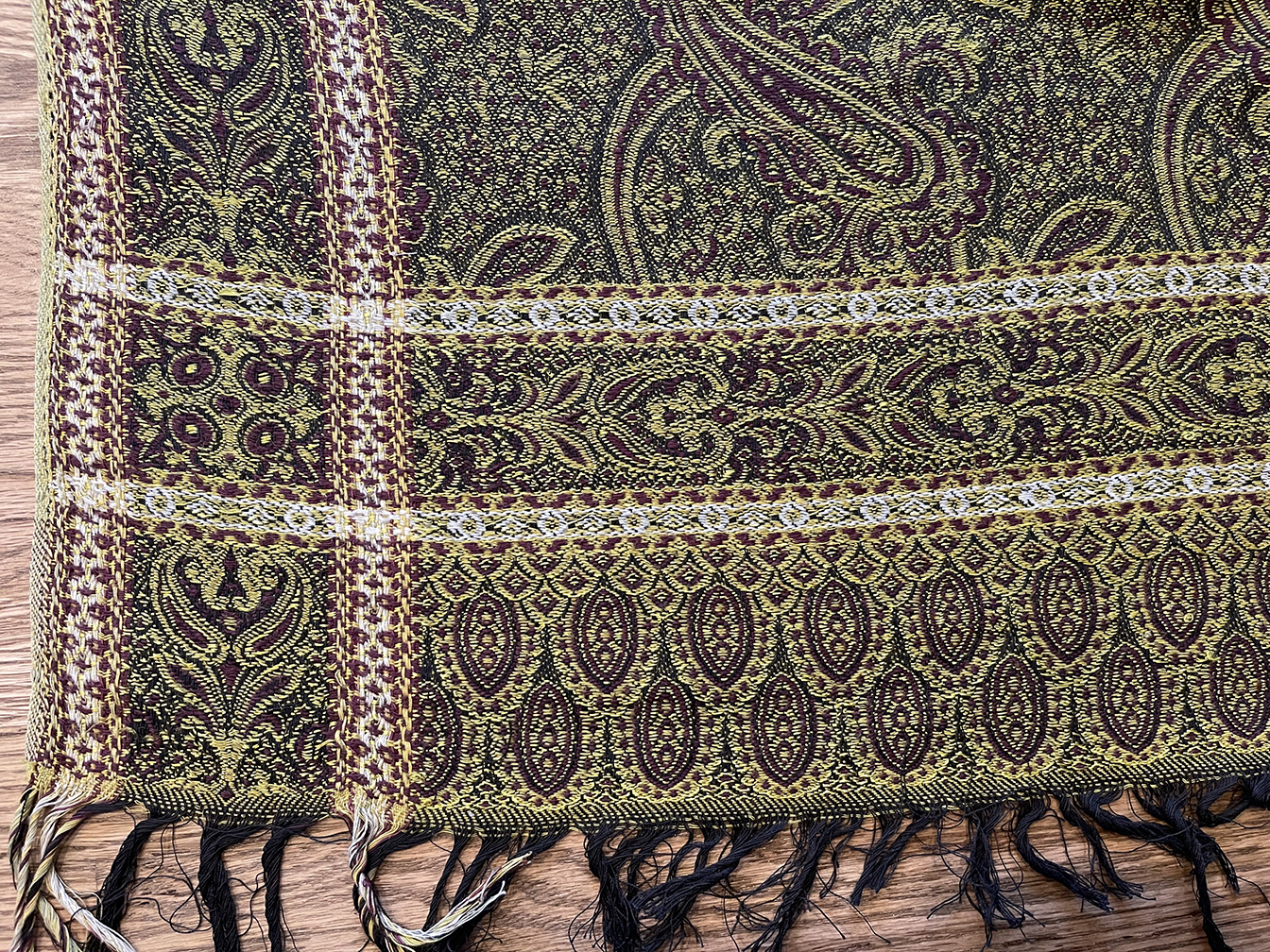 Antique paisley shawl - # 91331