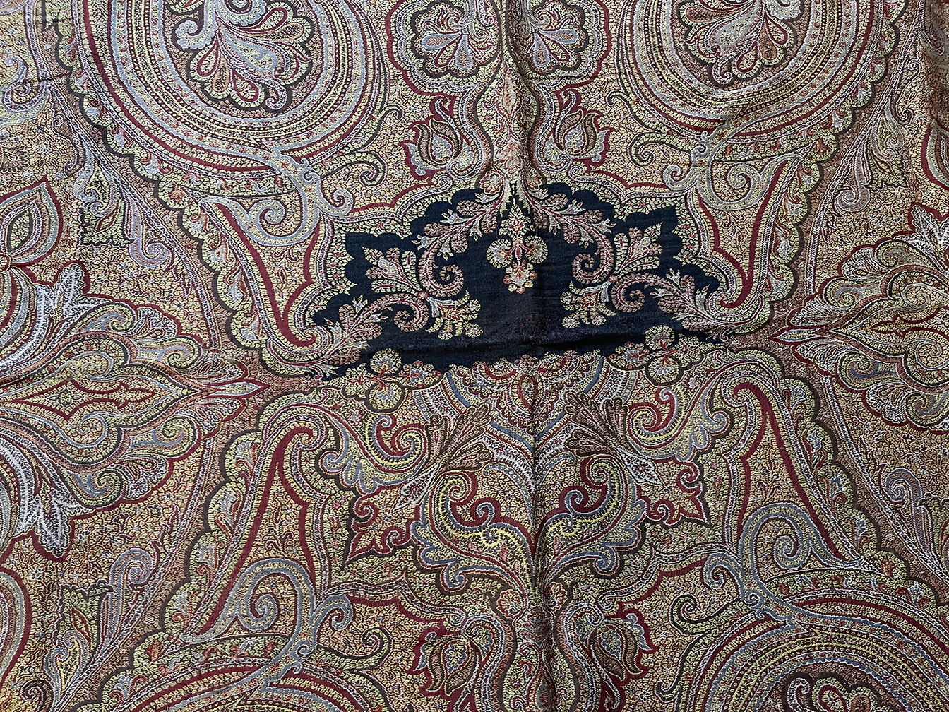 Antique paisley shawl - # 91336