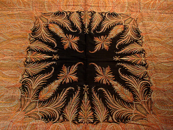 Antique paisley shawl - # 1373