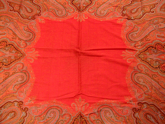 Antique paisley shawl - # 538