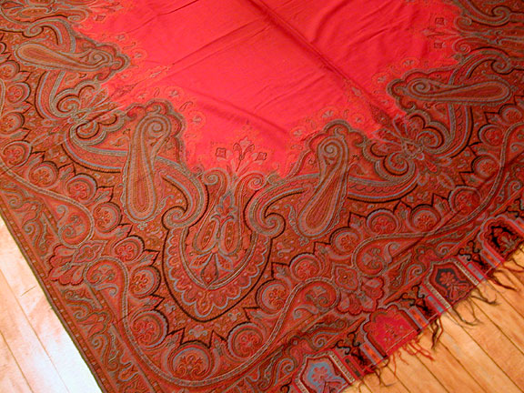 Antique paisley shawl - # 539