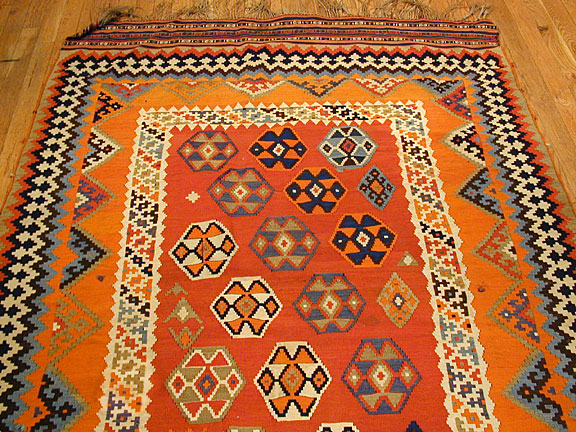 Antique qashqai kilim Rug - # 3185