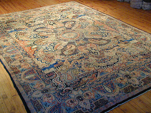 Antique sarouk Carpet - # 1565