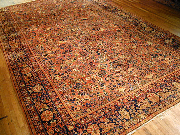 Antique sarouk Carpet - # 2448