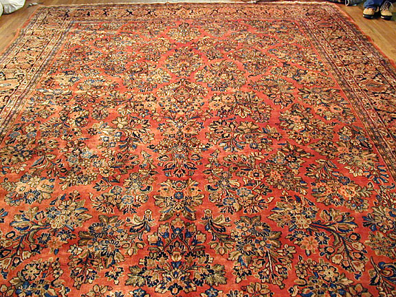 Antique sarouk Carpet - # 2450