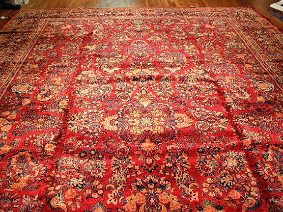 Antique sarouk Carpet - # 3117