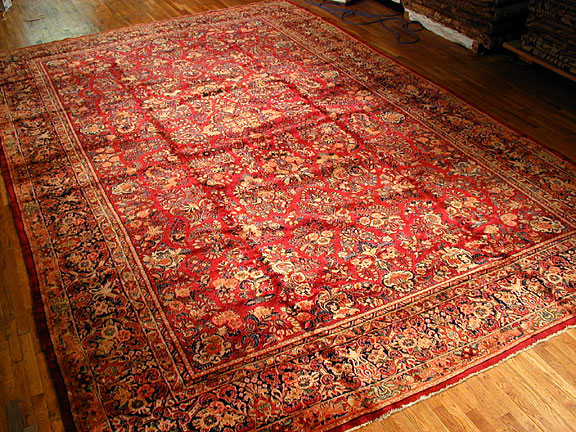 Antique sarouk Carpet - # 3117