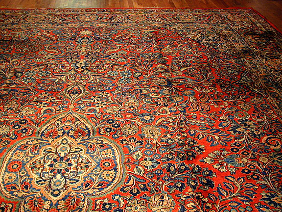 Antique sarouk Carpet - # 3119