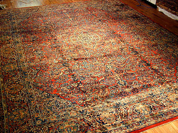 Antique sarouk Carpet - # 3119