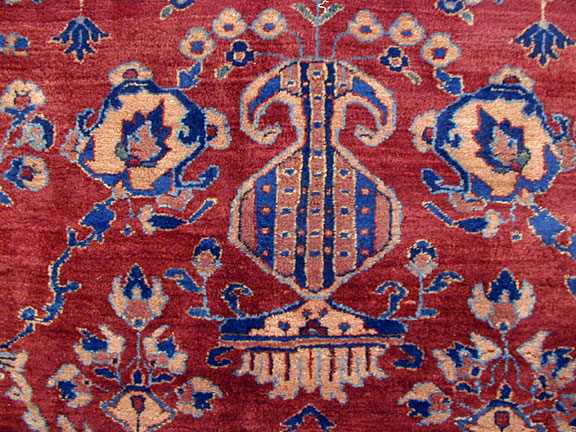 Antique sarouk Carpet - # 3943