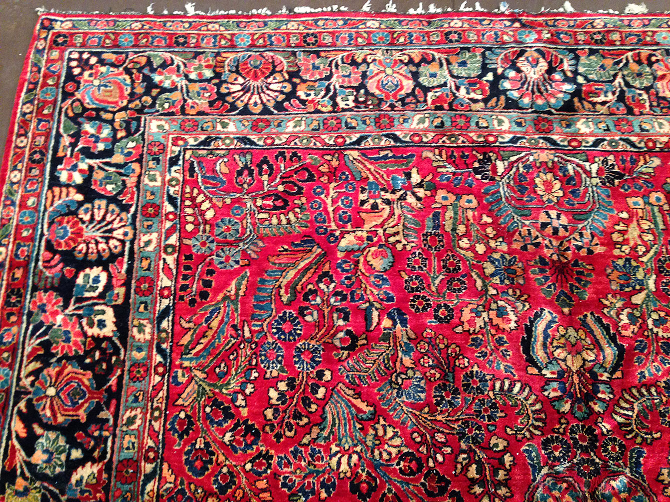 Antique sarouk Carpet - # 50607