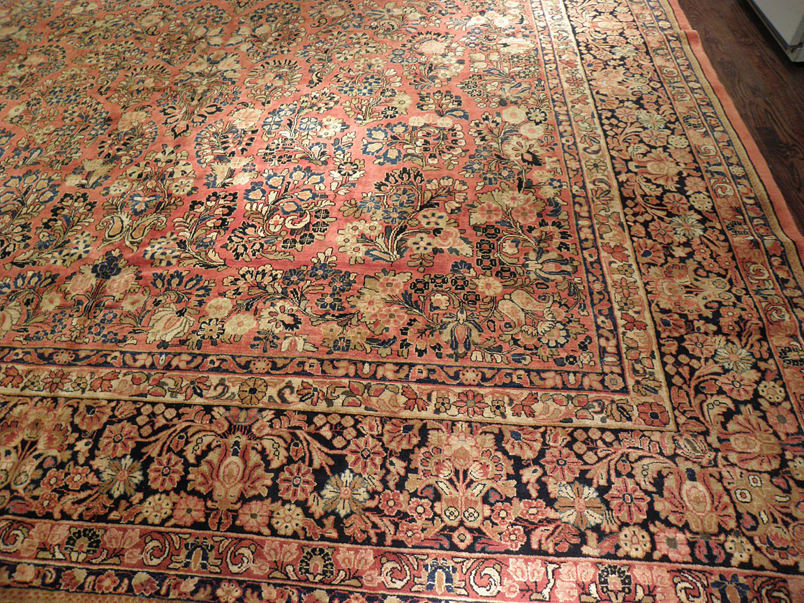 Antique sarouk Carpet - # 5256