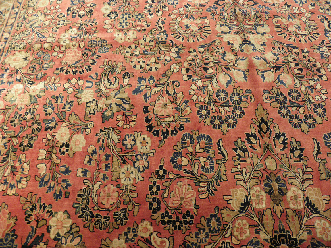 Antique sarouk Carpet - # 5256
