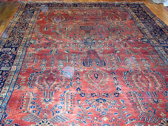 Antique sarouk Carpet - # 5342