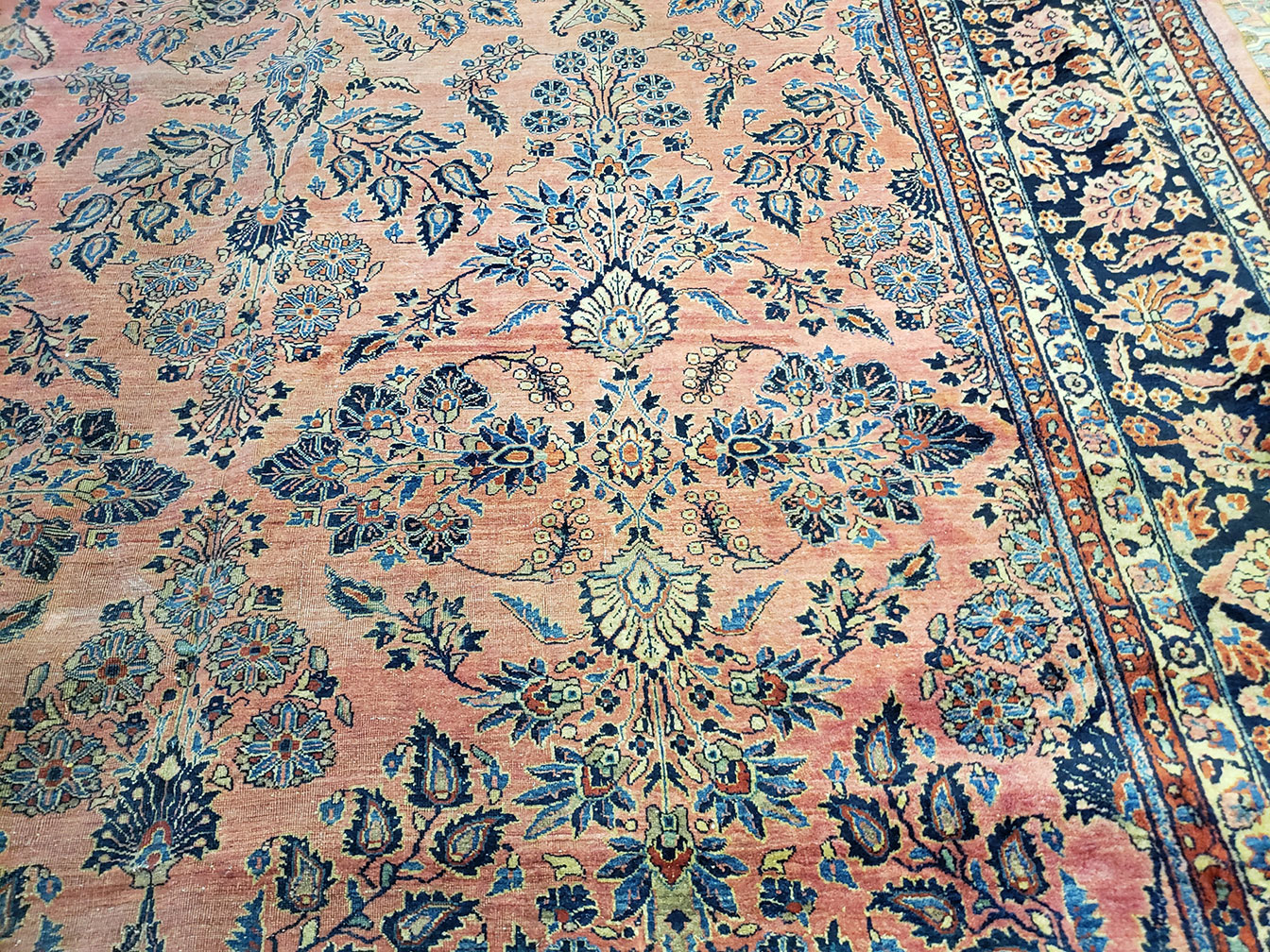 Antique sarouk Carpet - # 55345