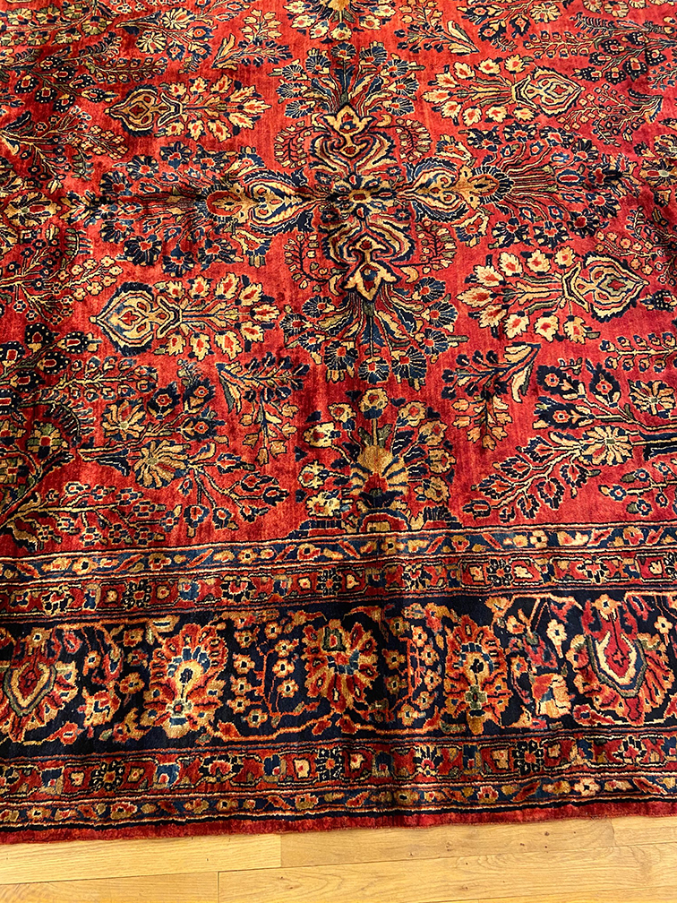 Antique sarouk Carpet - # 55512