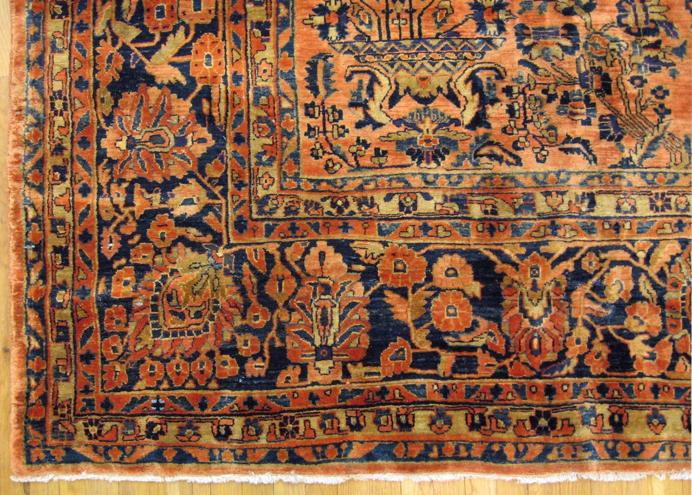 Antique sarouk Carpet - # 58234