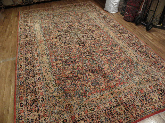 Antique sarouk Carpet - # 6434