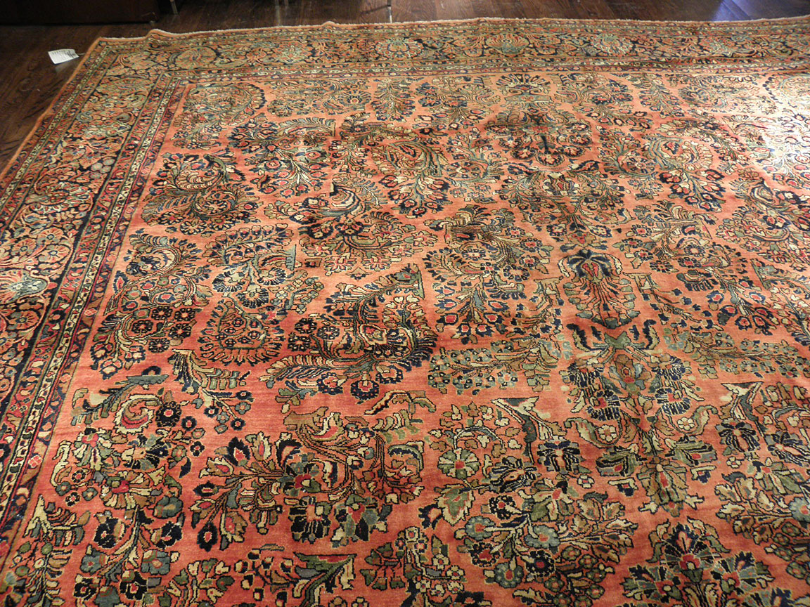 Antique sarouk Carpet - # 6971