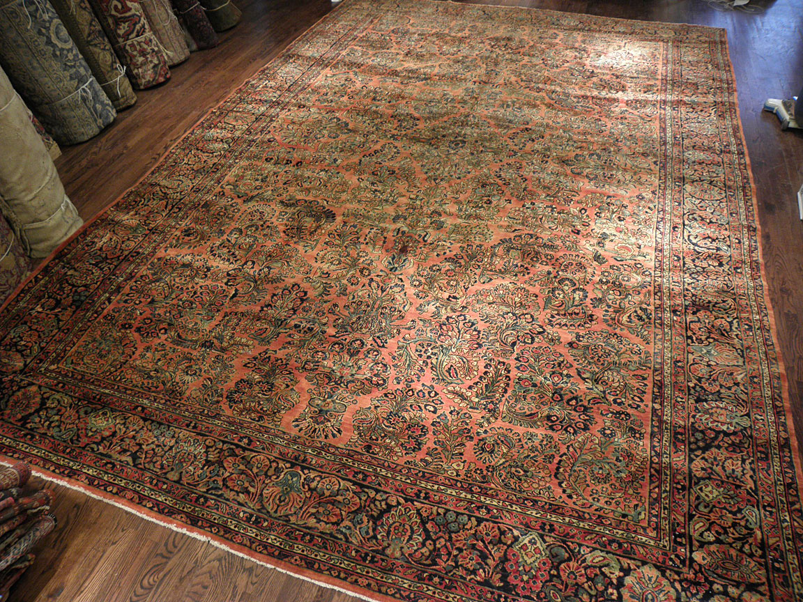 Antique sarouk Carpet - # 6971