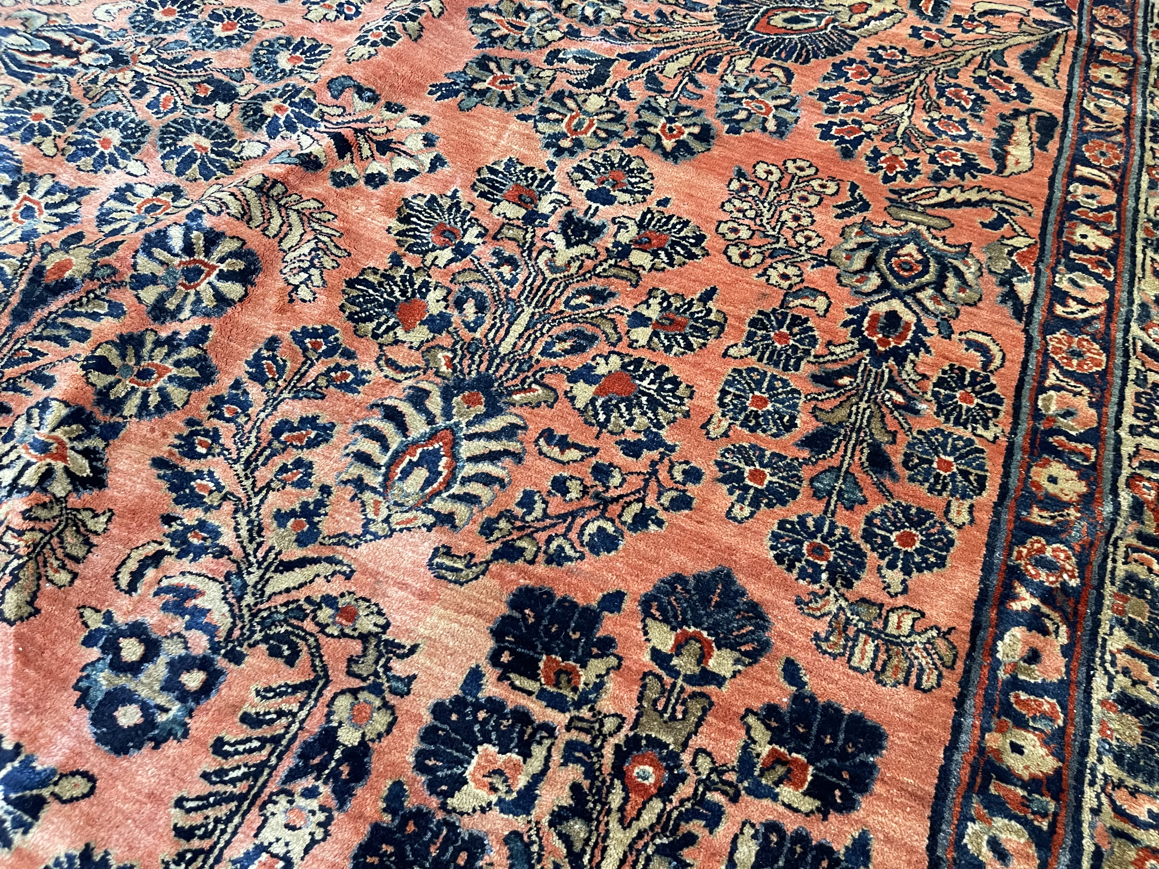 Antique sarouk Carpet - # 78247