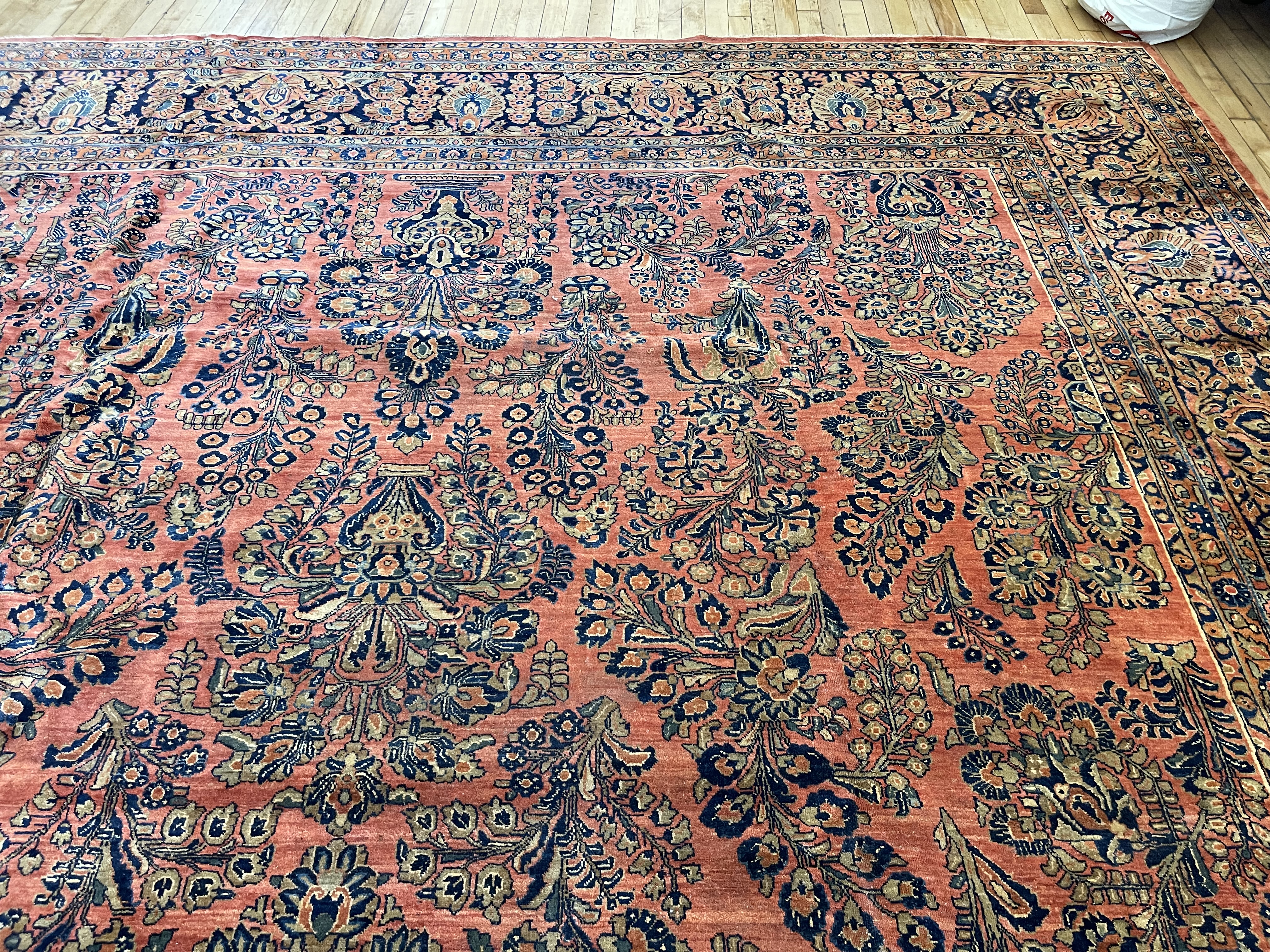 Antique sarouk Carpet - # 78274