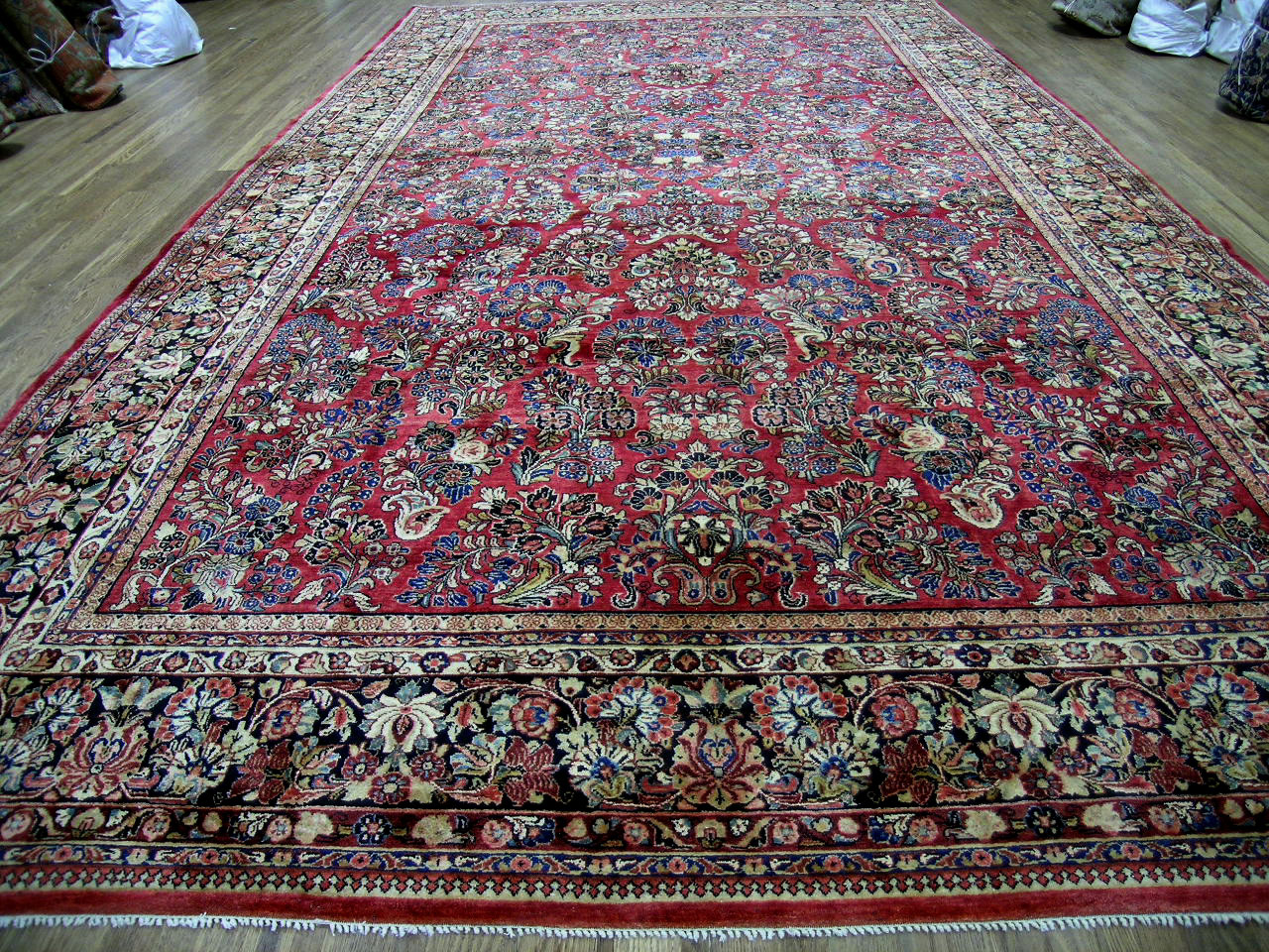 Antique sarouk Carpet - # 8050