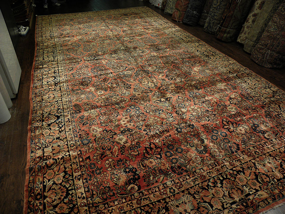Antique sarouk Carpet - # 8051