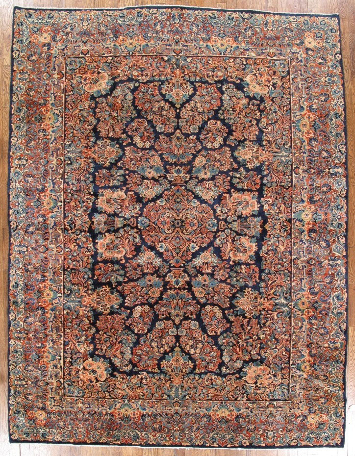 Antique sarouk Carpet - # 8902