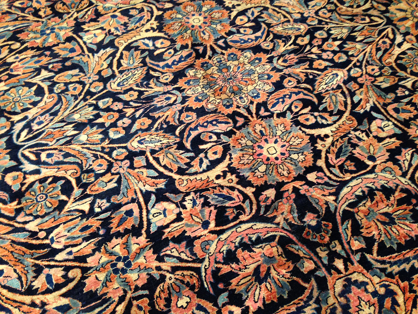 Antique sarouk Carpet - # 8905