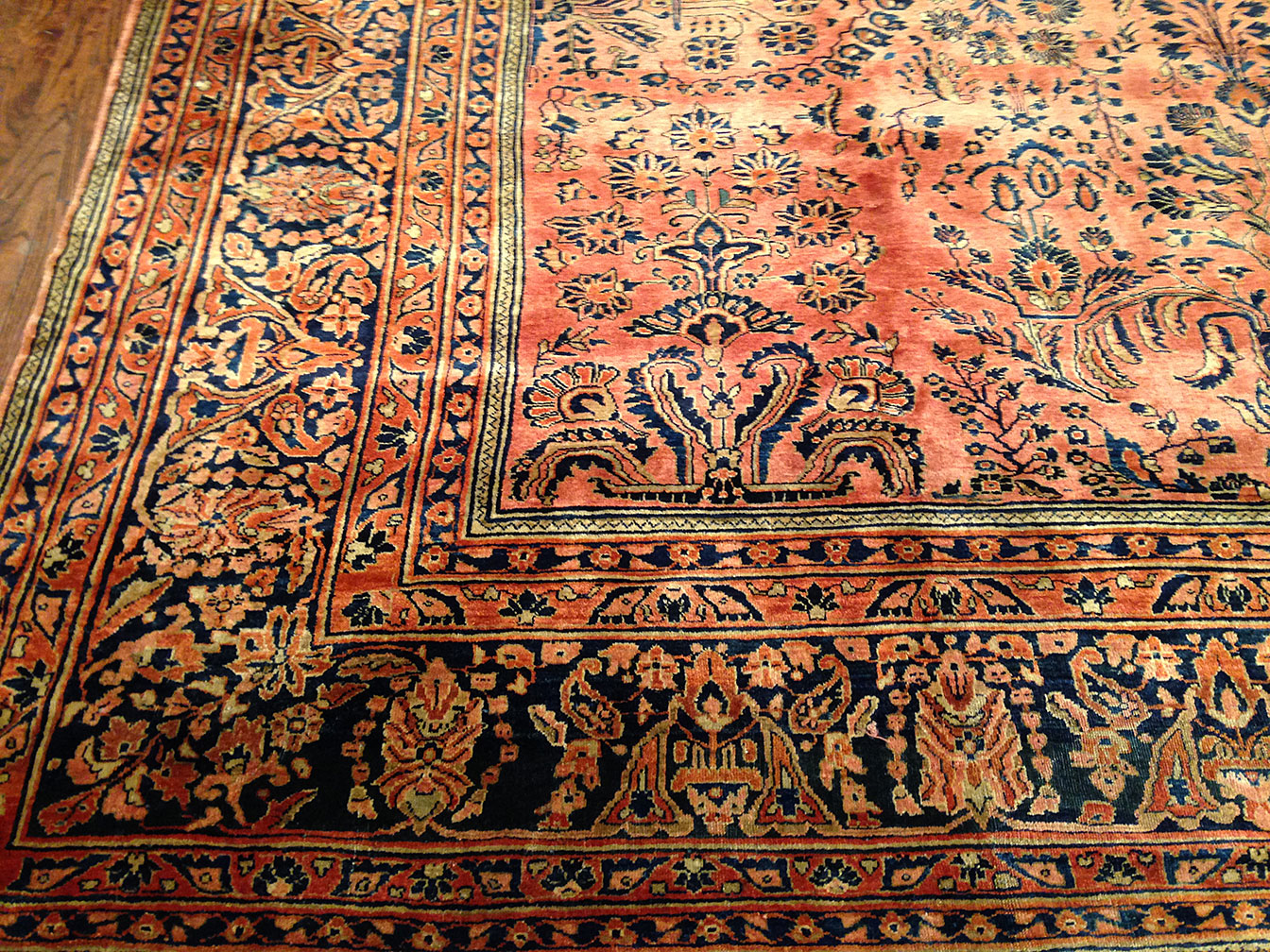 Antique sarouk Carpet - # 8948
