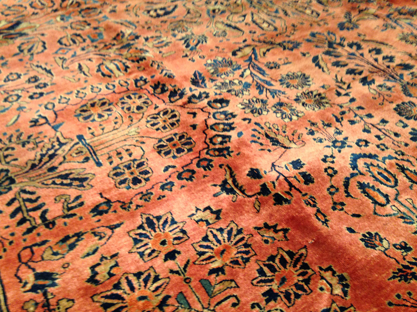 Antique sarouk Carpet - # 8948