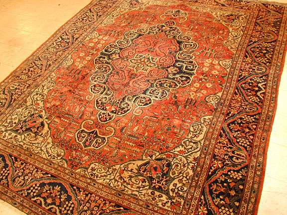 Antique sarouk, fereghan Carpet - # 2638