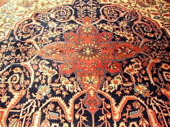 Antique sarouk, fereghan Carpet - # 2893