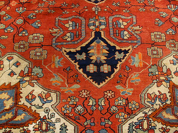 Antique sarouk, fereghan Carpet - # 4666