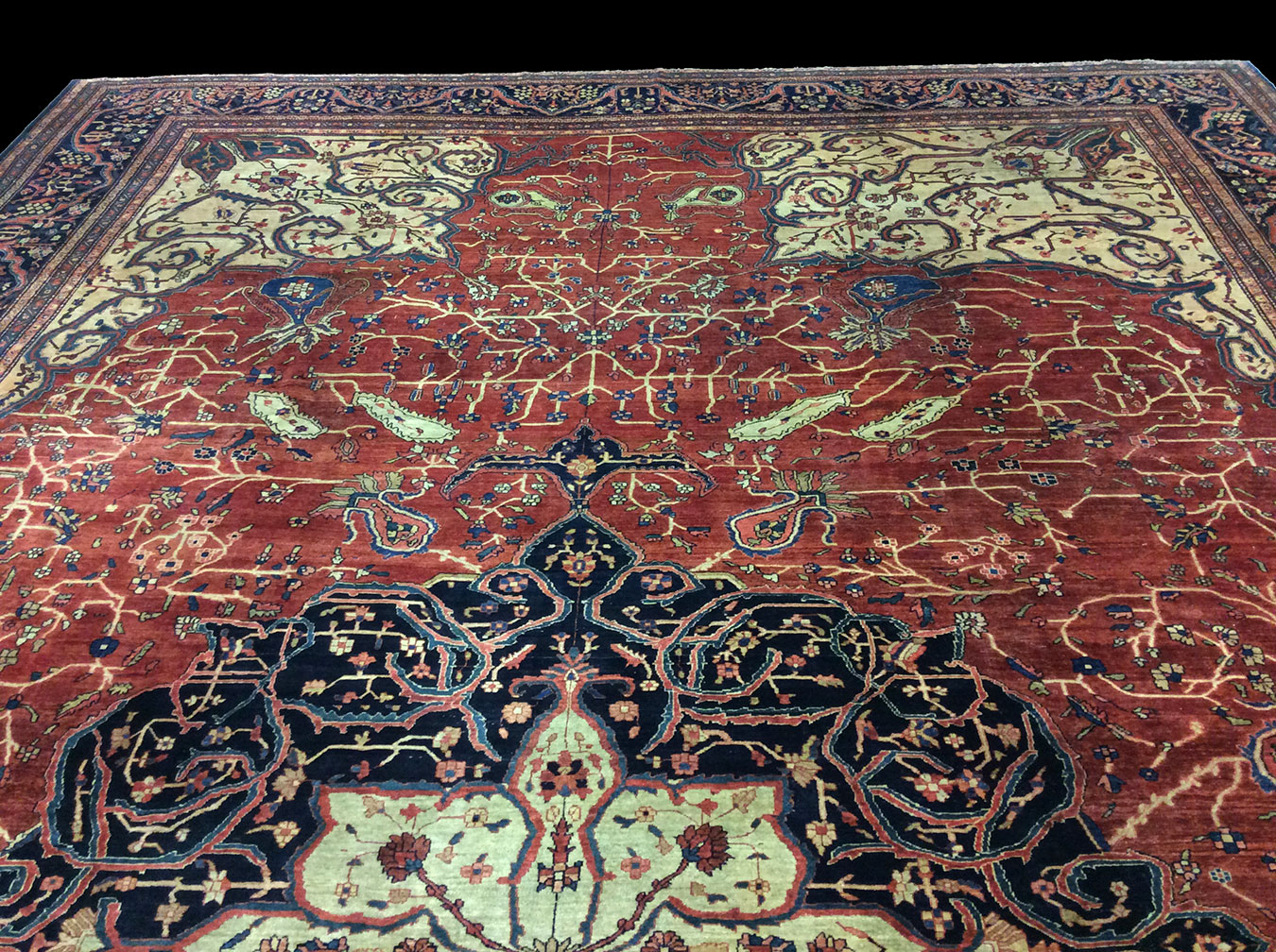 Antique sarouk, fereghan Carpet - # 50357