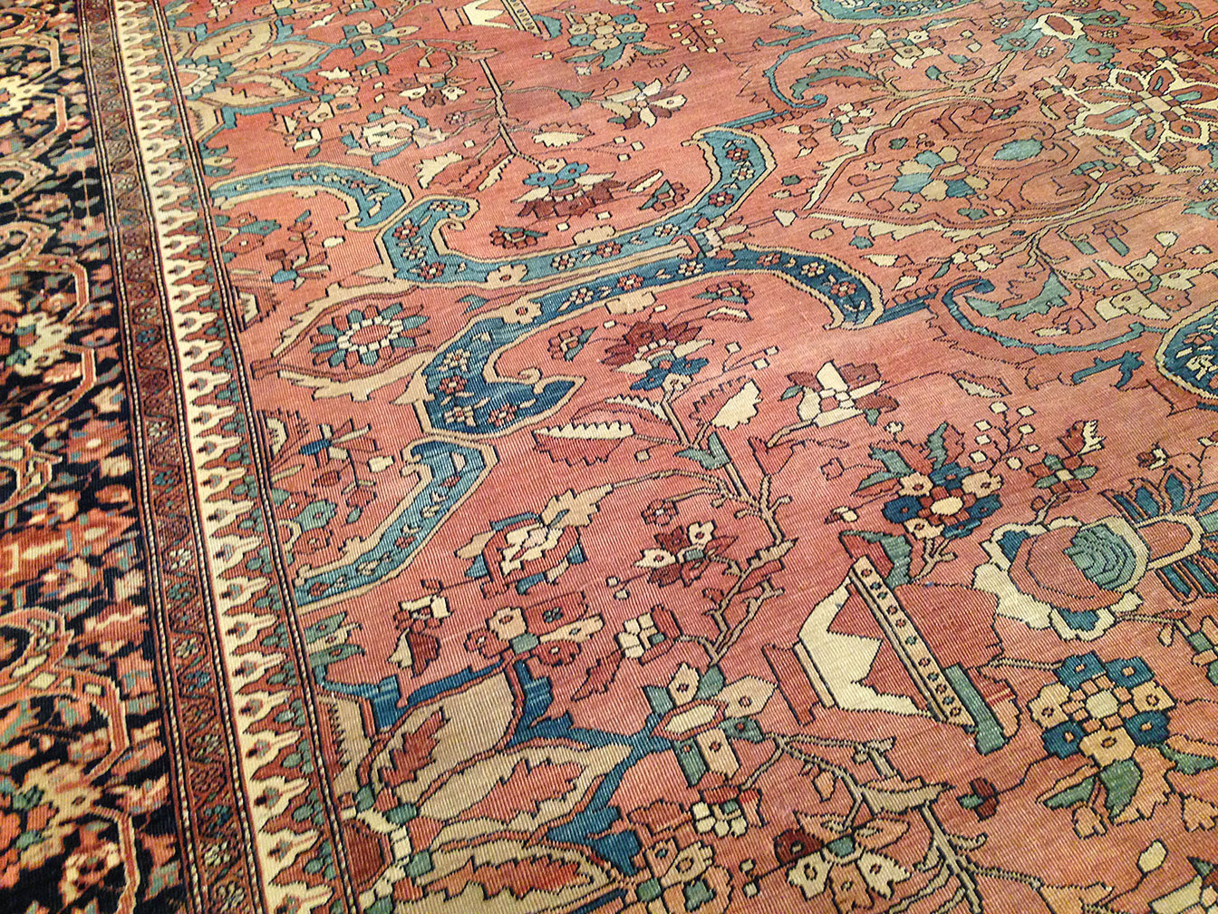 Antique sarouk, fereghan Carpet - # 50485