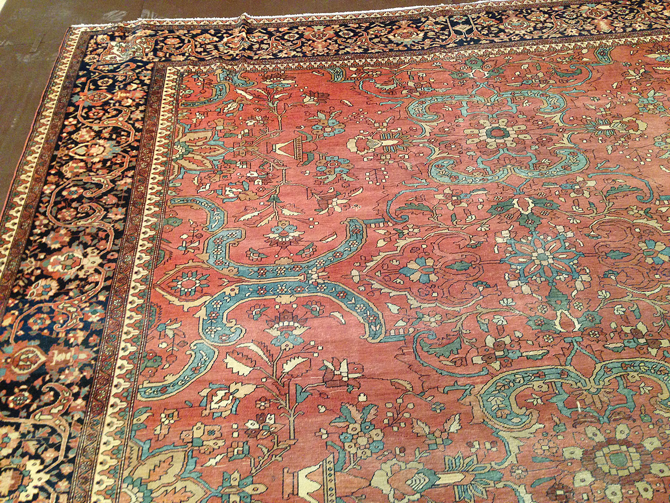 Antique sarouk, fereghan Carpet - # 50485