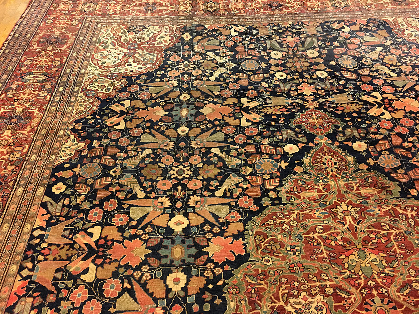 Antique sarouk, fereghan Carpet - # 51579