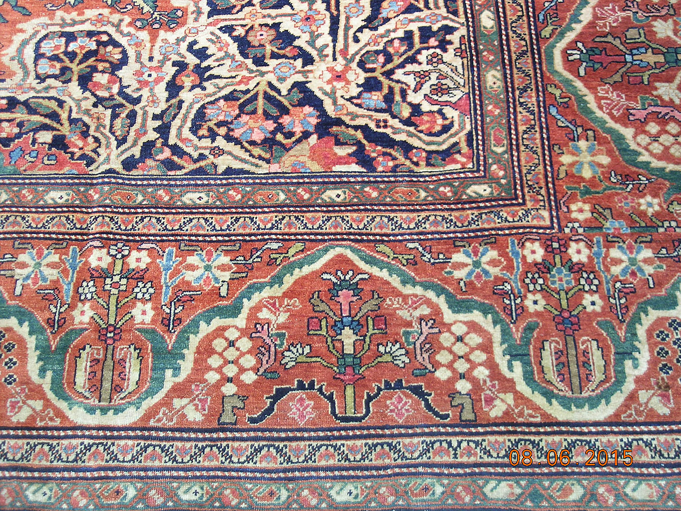 Antique sarouk, fereghan Carpet - # 52088