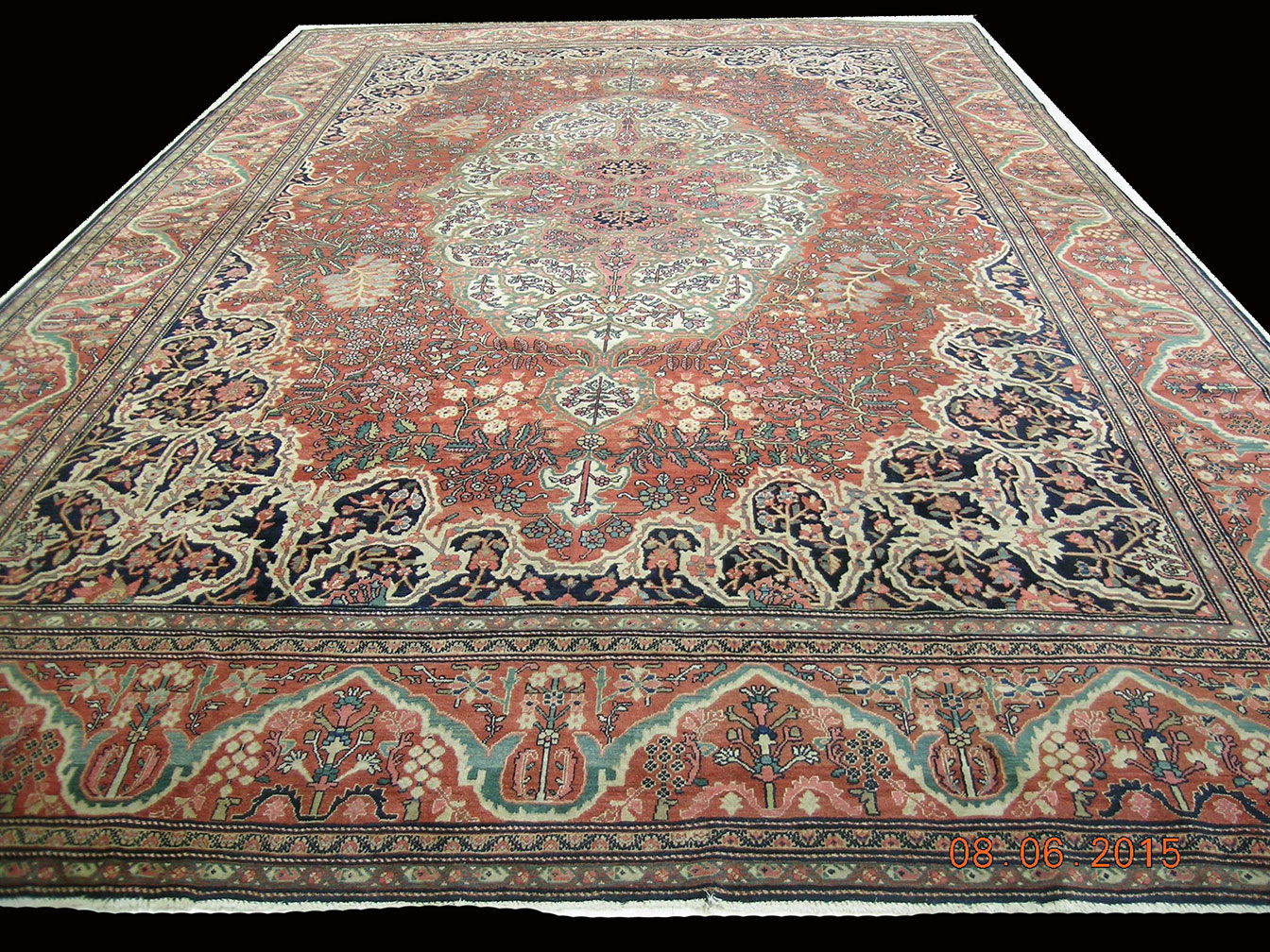 Antique sarouk, fereghan Carpet - # 52088